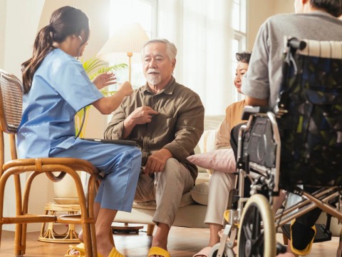 บริการแม่บ้านดูแลผู้ป่วยพักฟื้น